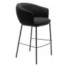Essen Barstool in Black & Bronze-Side View 2 - Essen Barstool in Black & Bronze-Side View 2