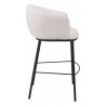 Essen Barstool in Ivory- side view 1