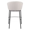 Essen Barstool in Ivory- back view 1
