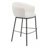 Essen Barstool in Ivory- side view 2 - Essen Barstool in Ivory- side view 2