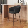 Essen Counter Stool in Black & Bronze- Lifestyle 2