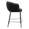 Essen Counter Stool in Black & Bronze- Side View 1 - Essen Counter Stool in Black & Bronze- Side View 1