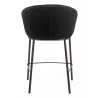 Essen Counter Stool in Black & Bronze- Back View 1 - Essen Counter Stool in Black & Bronze- Back View 1