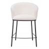 Essen Counter Stool in Ivory-Front View 2