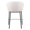 Essen Counter Stool in Ivory-Back View 1