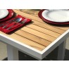 Bellini Home and Garden Essence Dining Table - Edge Close-up