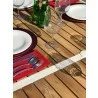 Bellini Home and Garden Essence  Dining Table - Tabletop Close-up - Bellini Home and Garden Essence  Dining Table - Tabletop Close-up