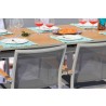 Bellini Home and Garden Essence  Dining Table - Wood Detail