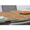 Bellini Home and Garden Essence Dining Table - Angled View