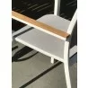 Bellini Home and Garden Essence Dining Chair - Seat Arm Close-up - Bellini Home and Garden Essence Dining Chair - Seat Arm Close-up