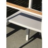 Bellini Home and Garden Essence Dining Chair - Seat Arm Top Angle 