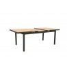 Bellini Home and Garden Essence Dining Table - Semi Extended - Angled View