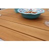 Bellini Home and Garden Essence Dining Table - Wood Detail Close-up