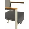 Bellini Home and Garden Essence Dining Chair - Seat Arm Close-up - Bellini Home and Garden Essence Dining Chair - Seat Arm Close-up