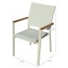 Bellini Home and Garden Essence Dining Chair - Dimensions