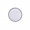 Manhattan Comfort Modern Anderson End Table 2.0 Upholstered in Grey Top