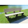 Polly Products Economizer Traditional Backed Bench - Polly Products Economizer Traditional Backed Bench