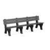 Polly Products Economizer Traditional Backed Bench - Polly Products Economizer Traditional Backed Bench