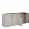 Sunpan Jamille Sideboard - Front Side Opened Angle - Sunpan Jamille Sideboard - Front Side Opened Angle