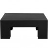 Sunpan Renley Coffee Table Black - Front Angle