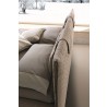 J&M Furniture Evergreen Light Taupe Queen Upholstered Platform Bed 005