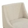 Sunpan Dionne Counter Stool in Monument Oatmeal - Closeup Top An gle - Sunpan Dionne Counter Stool in Monument Oatmeal - Closeup Top An gle