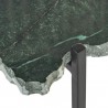 Sunpan Revell Console Table Top Green Marble - Closeup Angle 2