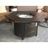 AZ Patio Heaters Hammered Bronze Hexagon Fire Pit - Lifestyle - AZ Patio Heaters Hammered Bronze Hexagon Fire Pit - Lifestyle