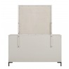 Alpine Furniture Bradley Mirror in Antique White - Back Angle