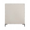 Alpine Furniture Bradley Chest in Antique White - Back Angle