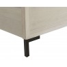 Alpine Furniture Bradley California King Platform Bed - Leg Close-up