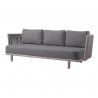 Cane-Line Moments 3-Seater Sofa INDOOR Grey