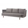 Cane-Line Moments/Sense 3-Seater Sofa Cushion Set INDOOR Light Brown