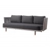Cane-Line Moments 3-Seater Sofa INDOOR Grey_09