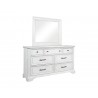 Alpine Furniture Clara Dresser - Angled 