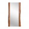 Sunpan Fontana Floor Mirror in Natural - Front Angle