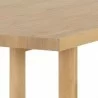 Sunpan Disera Dining Table 96'' in Natural - Closeup Top Angle - Sunpan Disera Dining Table 96'' in Natural - Closeup Top Angle