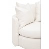 Essentials for Living Lourne Petite Swivel Sofa Chair - Seat Closeup Angle