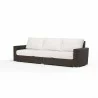 Montecito Sofa in Canvas Flax w/ Self Welt - Front Side Angle - Montecito Sofa in Canvas Flax w/ Self Welt - Front Side Angle