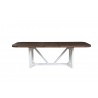 Alpine Furniture Donham Two Tone Dining Table - Front Angle