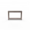 Sunset Laguna Aluminum Sofa Table - Front Angle