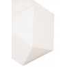 Essentials For Living Facet Accent Table in Ivory Concrete - Close-up