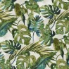 Panama Jack Sunroom Exuma Ottoman with Cushions- Falling Fronds