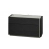 J&M Furniture Faro Premium Bedroom Set in Wenge with Light Grey  002