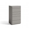J&M Furniture Faro Premium Bedroom Collection in Grey 006