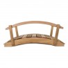All Things Cedar 4' Garden Bridge & Side Rails