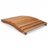 All Things Cedar 4' Garden Bridge