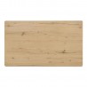 Moe’s Home Collection Graham Storage Coffee Table in Rustic Oak  - Top View