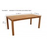 Bahama Rectangular Dining Table-dimension - Bahama Rectangular Dining Table-dimension