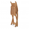 Felice Teak Outdoor Dining Folding Armchair - Folded